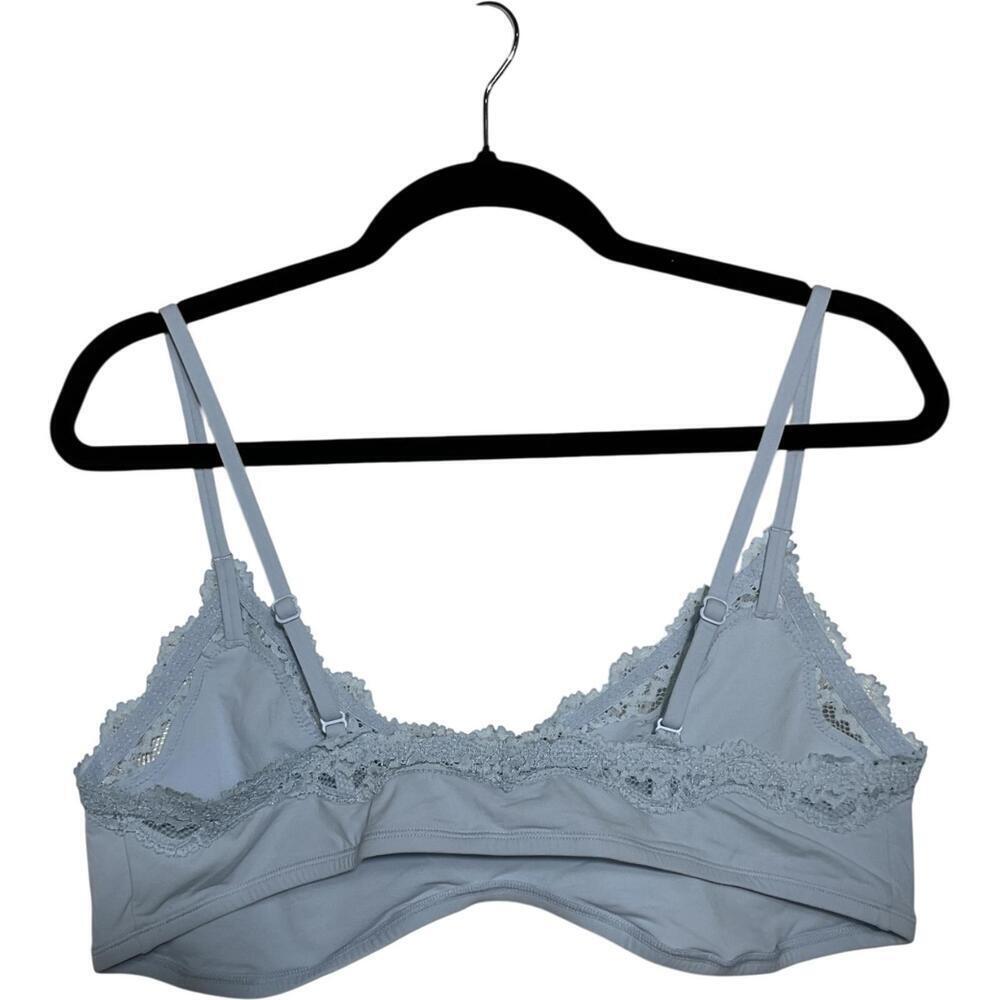 098 SKIMS Lace Trim Bralette (3X, Powder Blue, NWT) - Picture 2 of 3